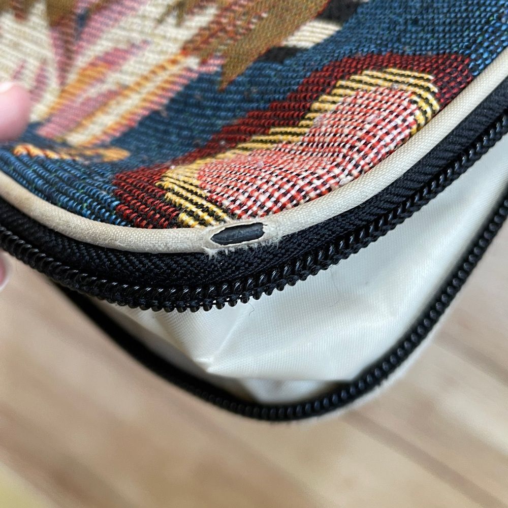 CAT AND MOUSE PRINT TAPESTRY BAG - Picture 8 of 8